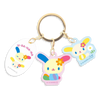 Sanrio_Usahana_Three_Charm_Keyring_1