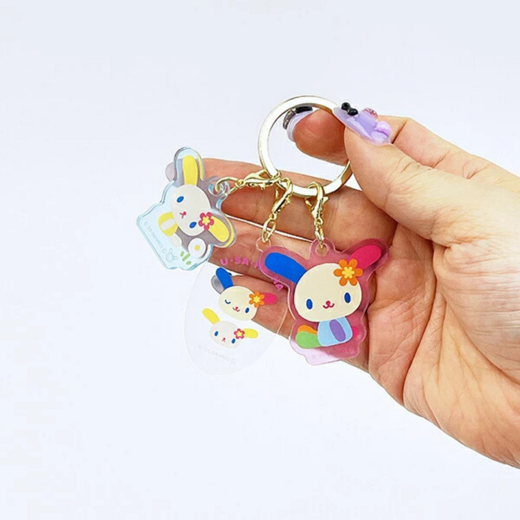 Sanrio_Usahana_Three_Charm_Keyring_2