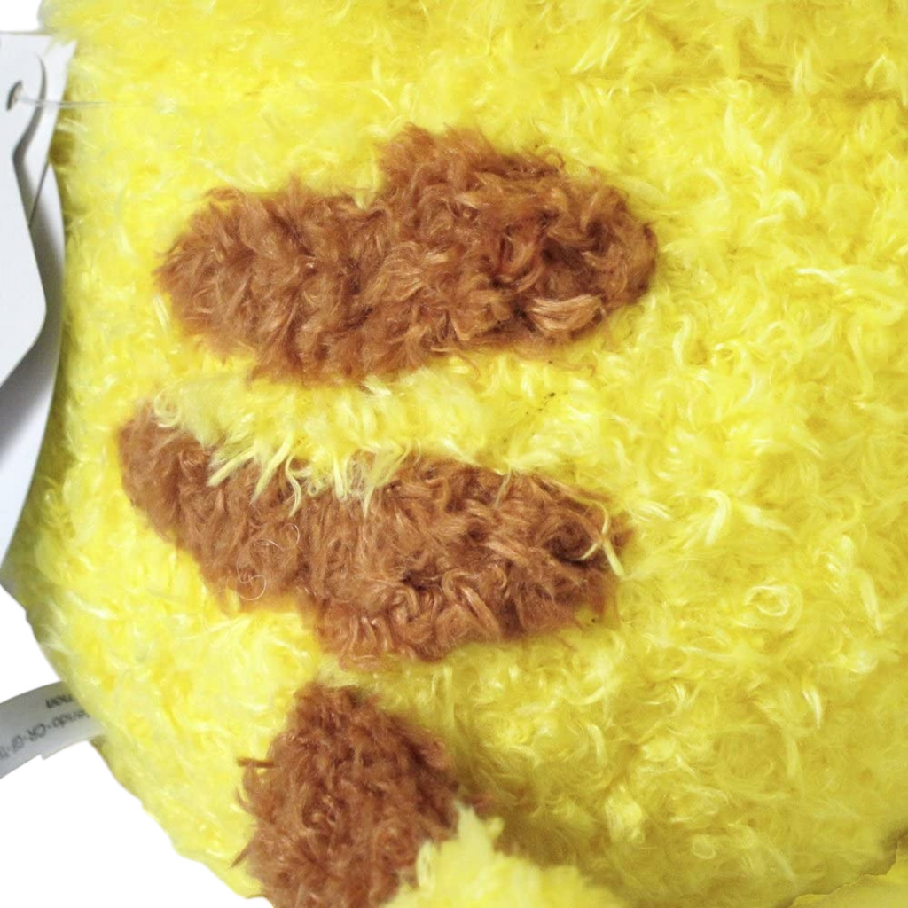 Twinkle Glory Sekiguchi Pikachu plush doll featuring soft yellow and brown fluffy fabric texture