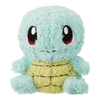 Twinkle Glory Sekiguchi Squirtle plush doll made of soft light blue and yellow fluffy fabric