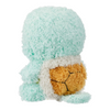 Twinkle Glory Sekiguchi Squirtle plush toy showing the soft light blue textured fur and brown shell back view