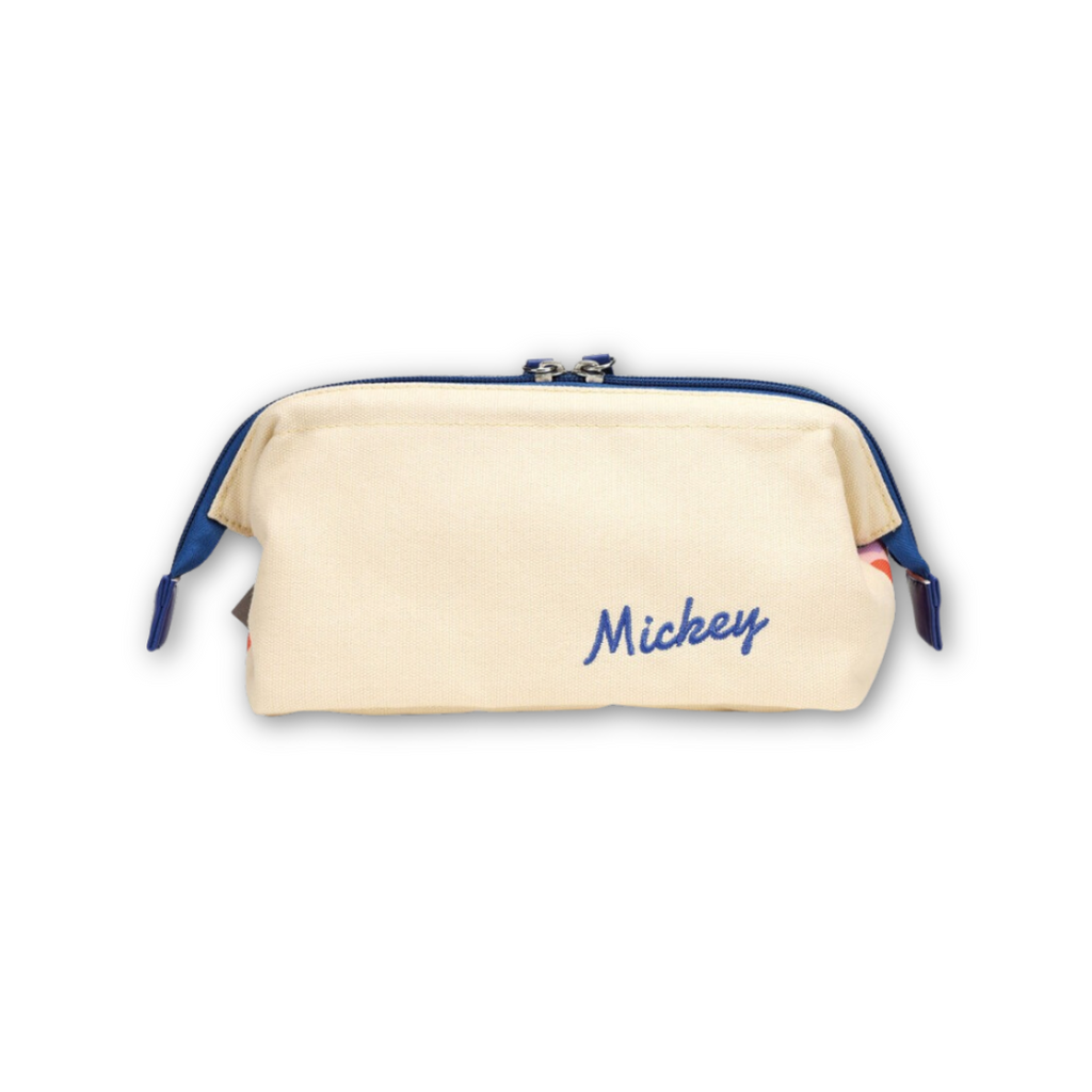 Skater Disney Mickey Mouse Retro Series Polyester Pouch Bag