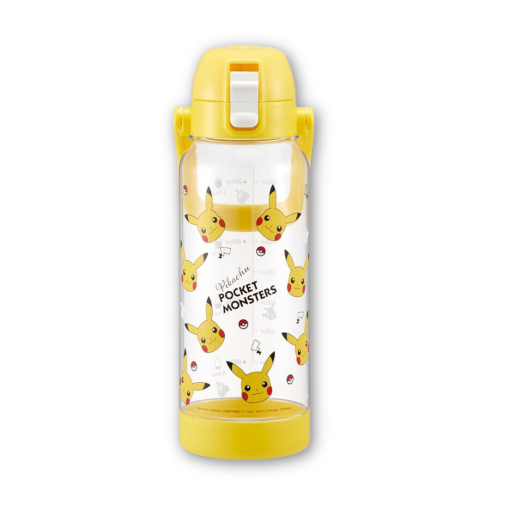 Skater Pokémon Clear One Touch Bottle 1L