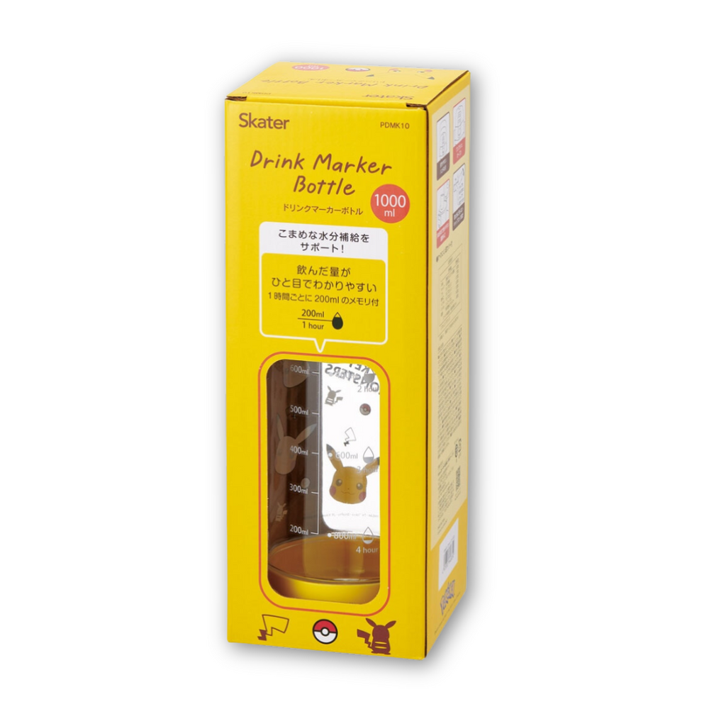 Skater Pokémon Clear One Touch Bottle 1L