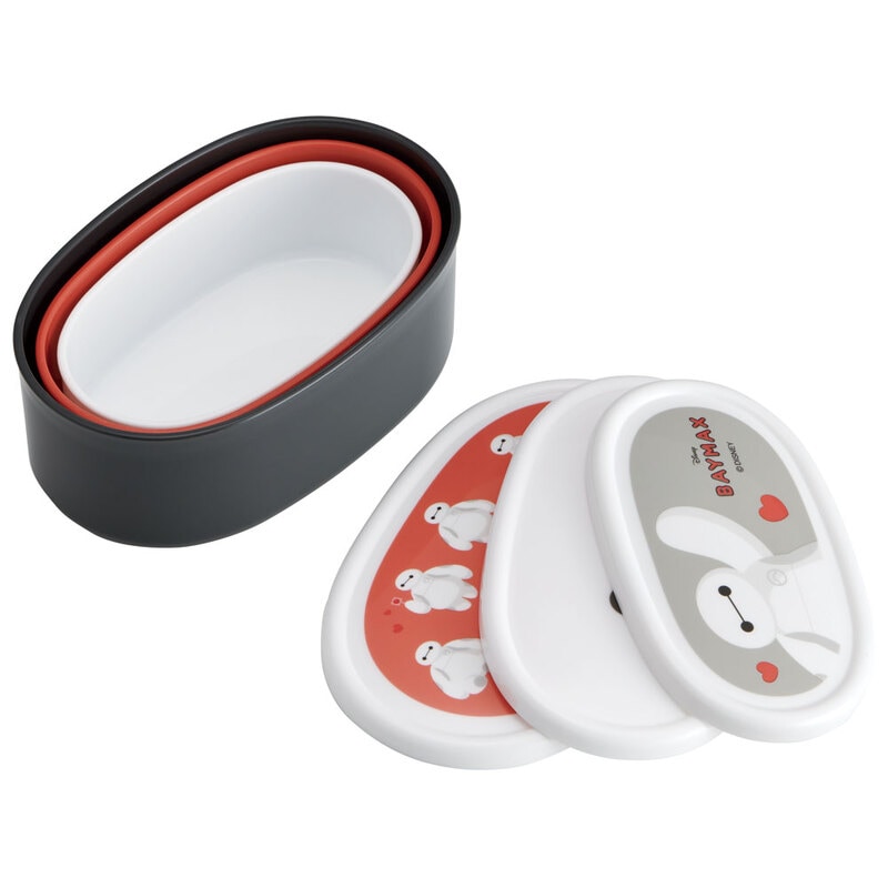 Skater Disney Baymax Bento Lunch Box 3pcs