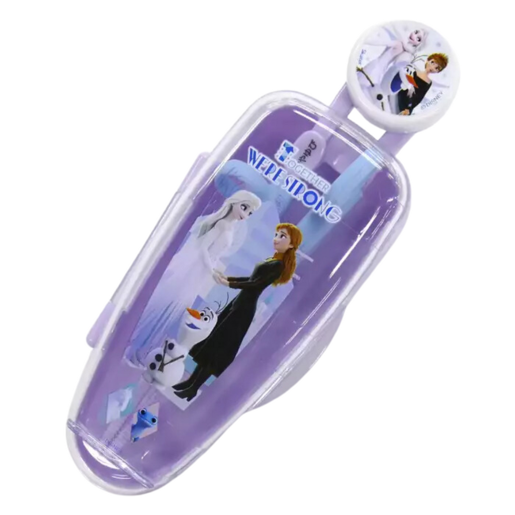Skater Disney Princess Frozen Training Chopsticks with Case