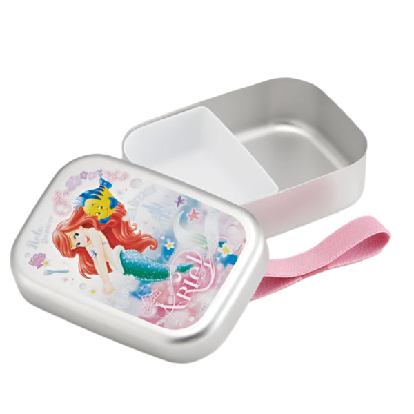Skater Disney Princess The Little Mermaid Ariel Aluminium Bento Lunch Box 370ml