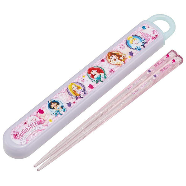 Skater Disney Princesses Children Chopsticks Box Case Set