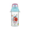 Skater Disney The Little Mermaid Ariel Transparent One Touch Water Bottle 480ml