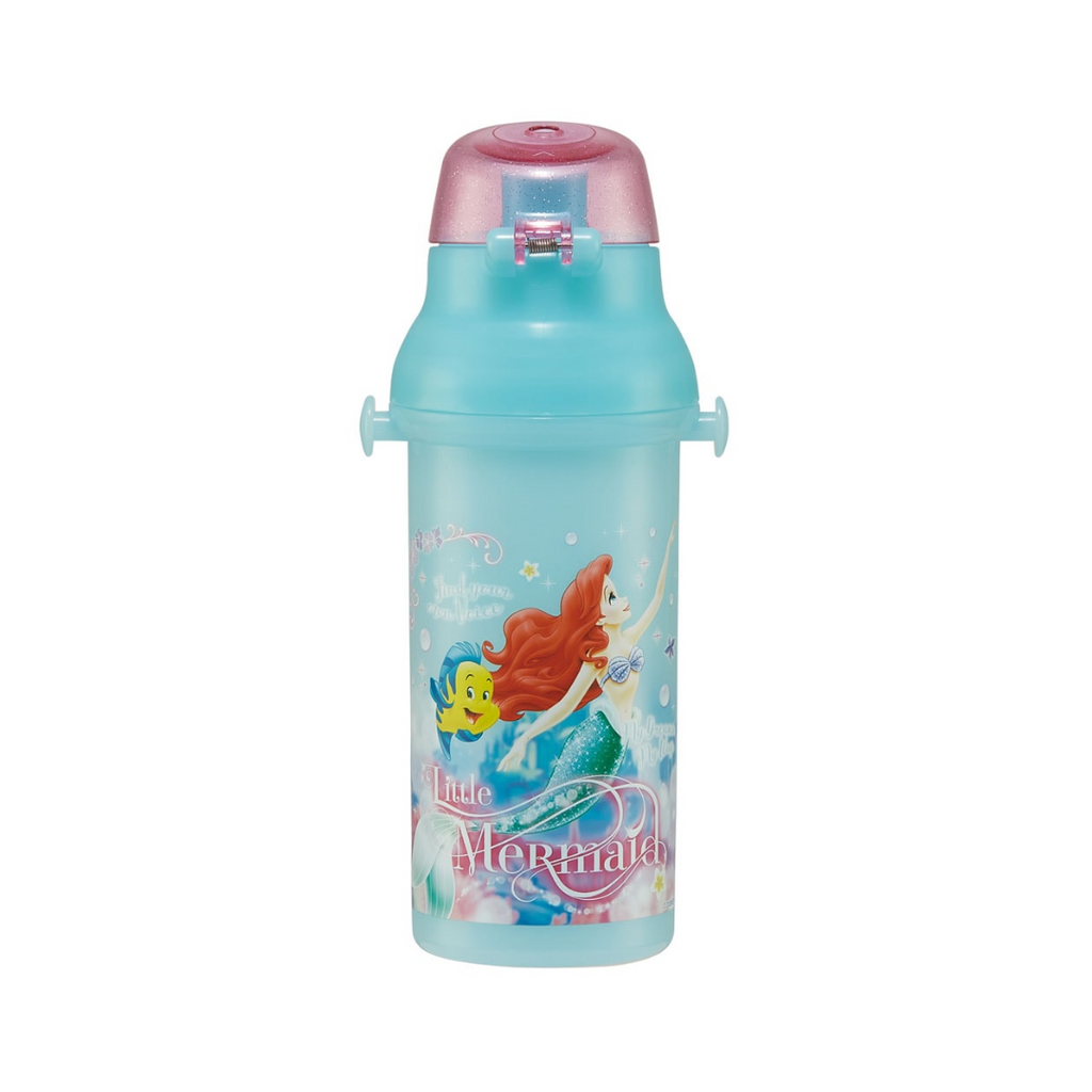 Skater Disney The Little Mermaid Ariel Water Bottle 480ml
