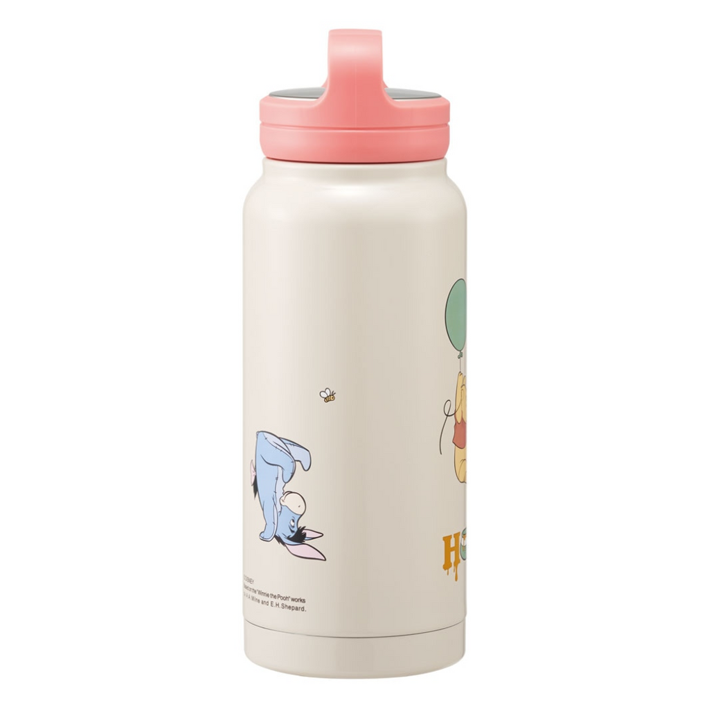 Skater Disney Winnie The Pooh Bold & True Screw Handle Bottle 800ml
