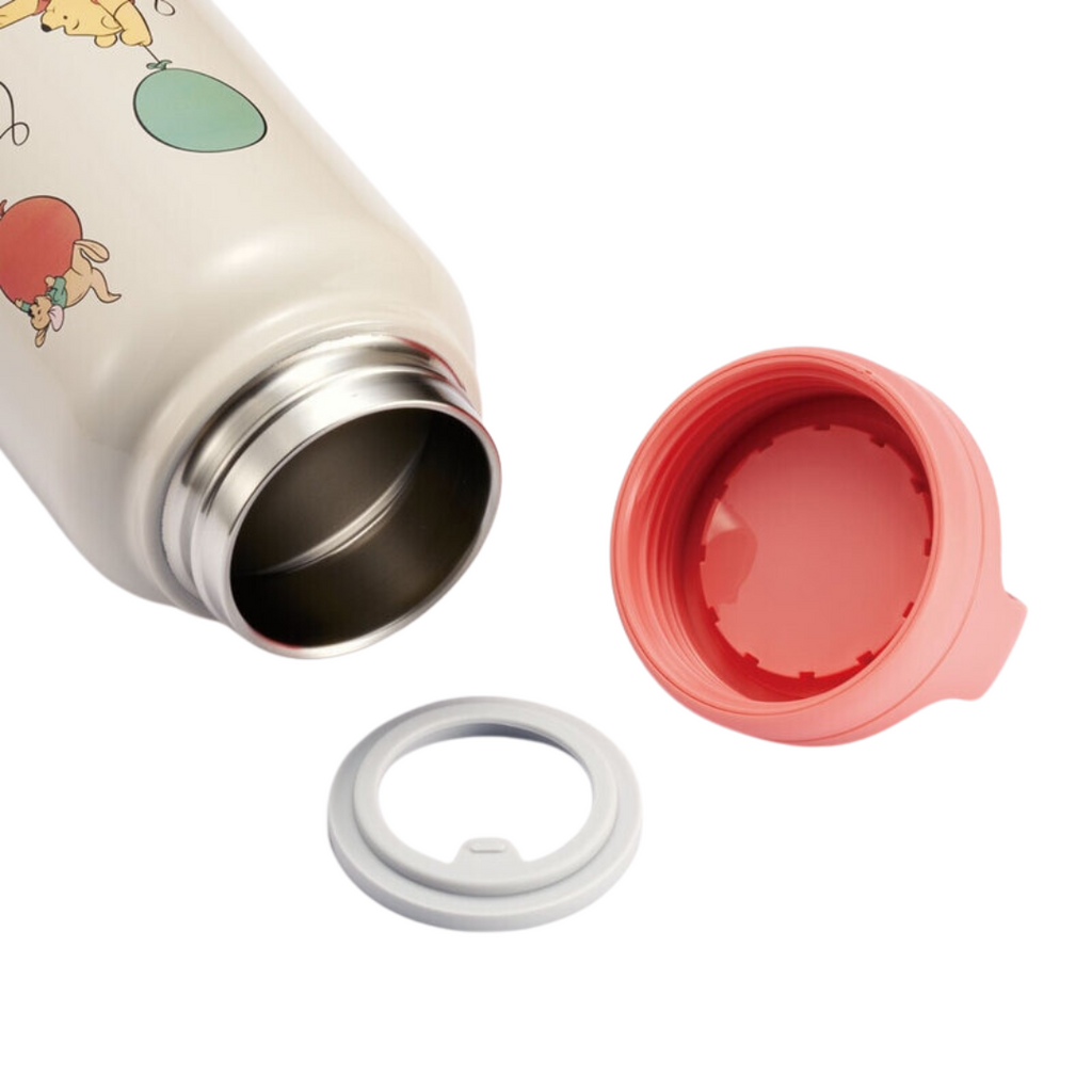 Skater Disney Winnie The Pooh Bold & True Screw Handle Bottle 800ml