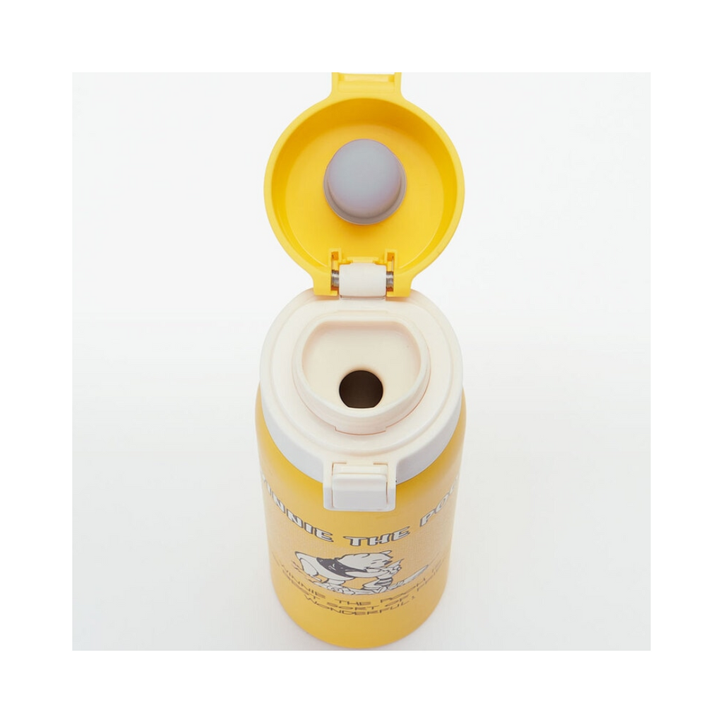 Skater Disney Winnie The Pooh One-push stainless steel bottle 480ml