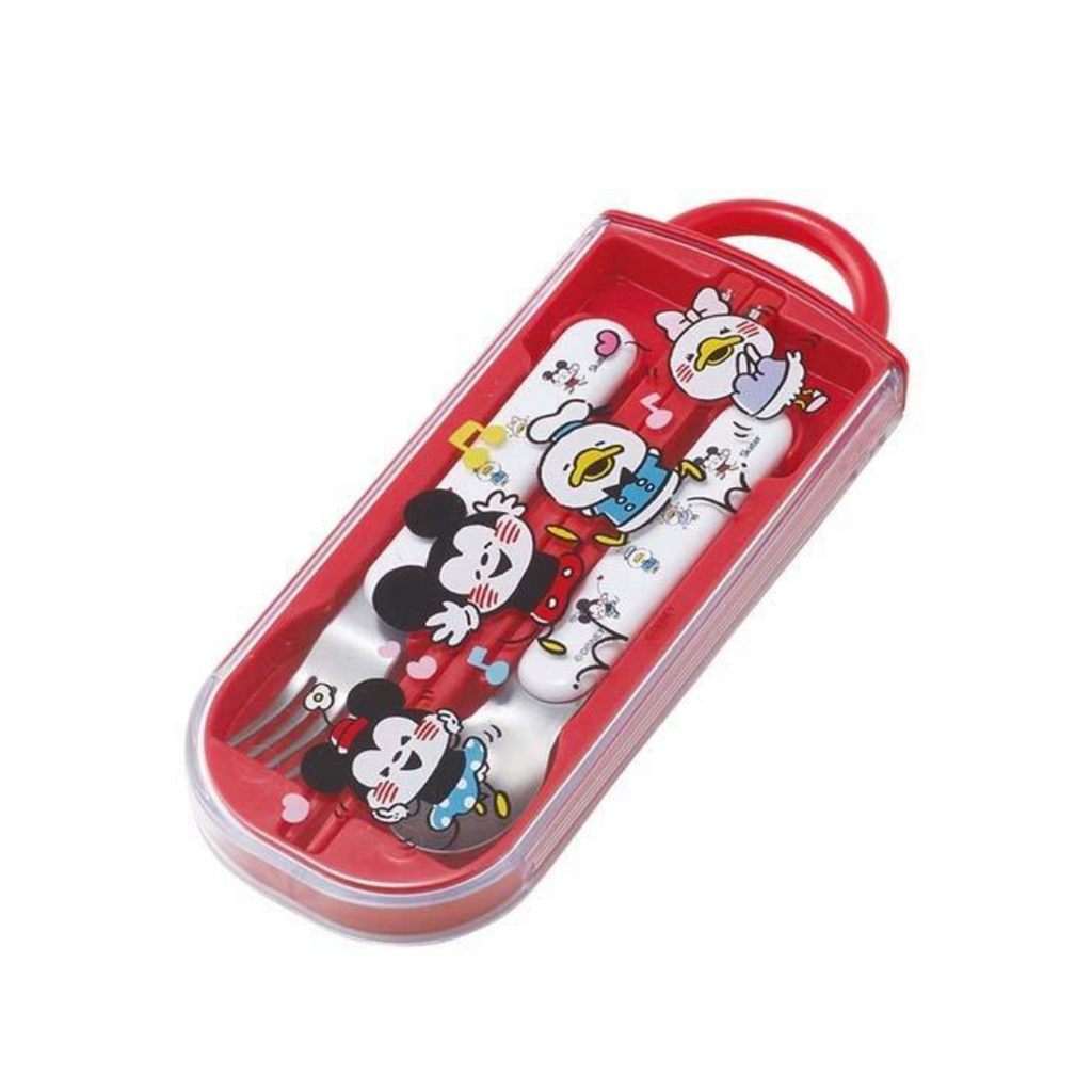 Skater Mickey & Friends Children's Cutlery 3pc Set