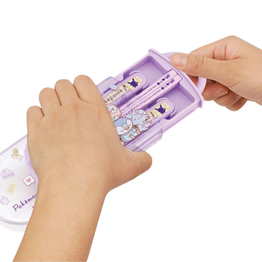 Skater Pokémon Peaceful Place Children's Cutlery 3pc Set