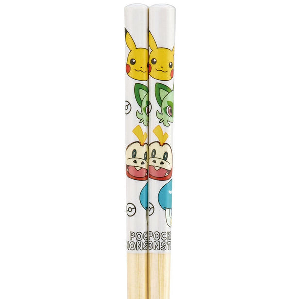 Skater Pokemon Face Bamboo Chopsticks 21cm