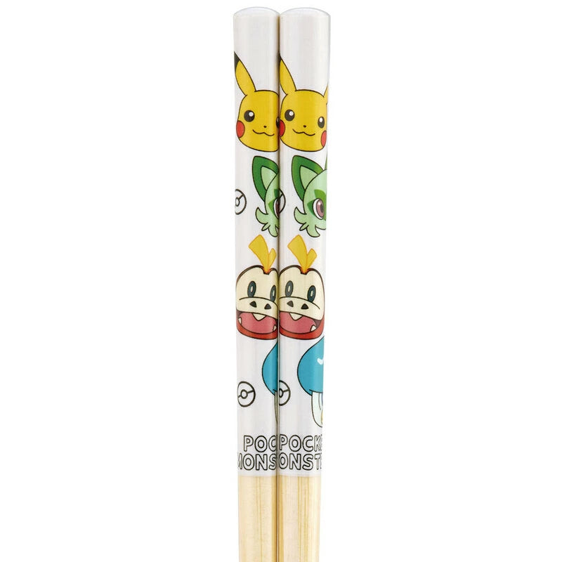 Skater Pokemon Face Bamboo Chopsticks 21cm