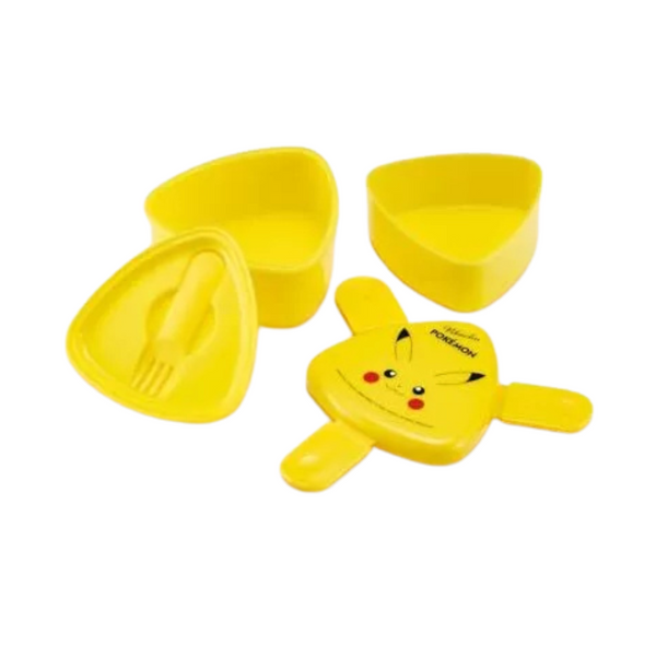 Skater Pokemon Pikachu 2 Tiers Triangular Lunch Box 500ml