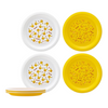 Skater Pokémon Pikachu Plate Set 4 pcs