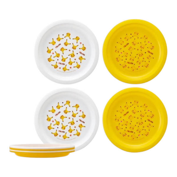 Skater Pokémon Pikachu Plate Set 4 pcs