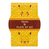 Skater Pokémon Pikachu Plate Set 4 pcs