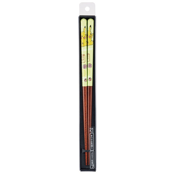 Skater Pokemon Pikachu Chopsticks 21cm