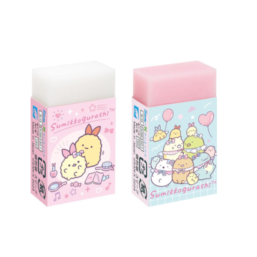Sumikko Gurashi Angelic Idol Eraser 2pcs