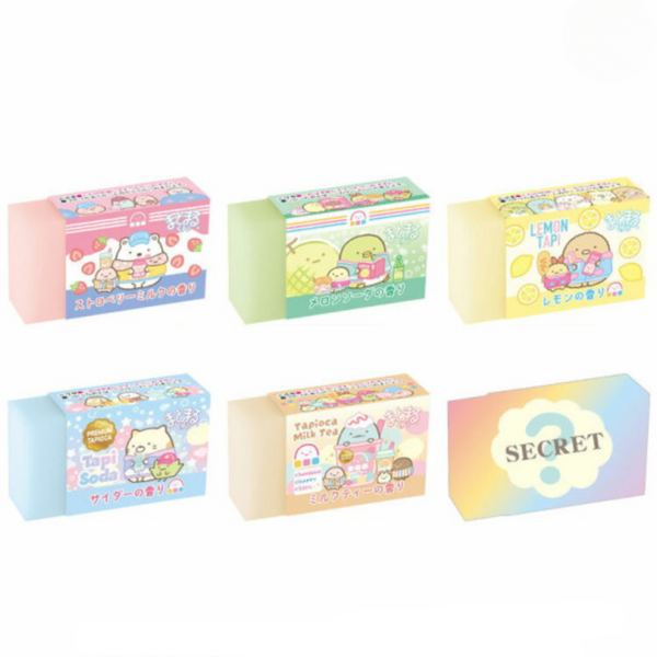 Sumikko Gurashi Tapioca Convenience Store Secret Scented Eraser Blind Box 1pcs