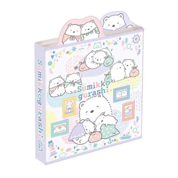 Sumikko Gurashi Shirokuma no Furusato Pata Pata Memo Pad