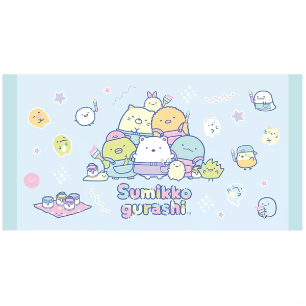 Sumikko Gurashi Blue Cotton Bath Towel