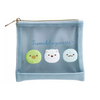 Sumikko Gurashi Blue Mesh Mini Pouch