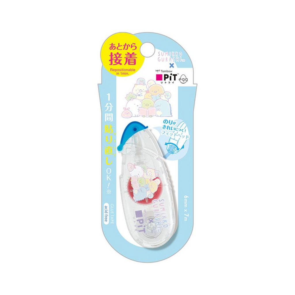 Sumikko Gurashi Egg Blue Glue Tape