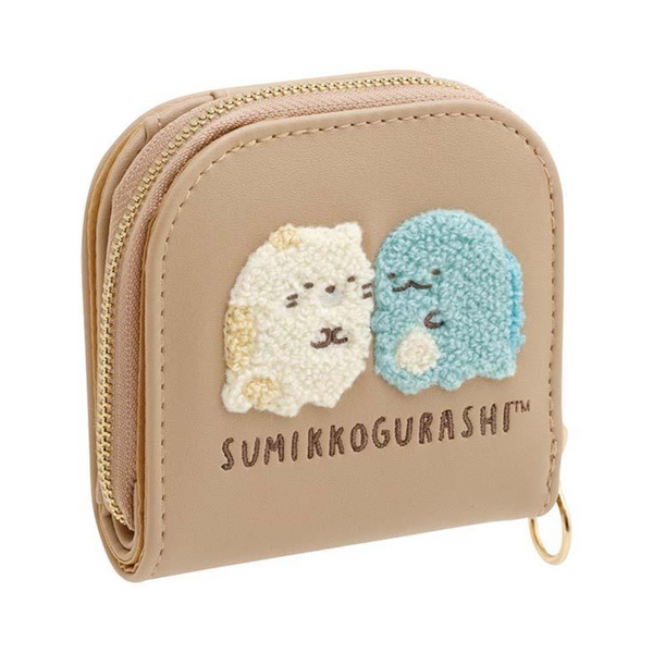 Sumikko Gurashi Embroidery Neko & Tokage Wallet