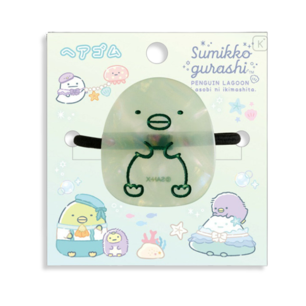 Sumikko Gurashi Penguin? Pearl Acrylic Mascot Hair Tie 