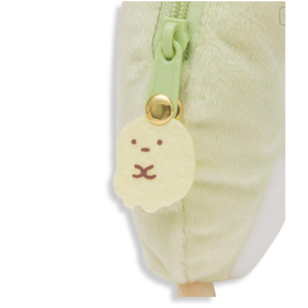 Sumikko Gurashi Penguin? Plush Pass Case with Reel