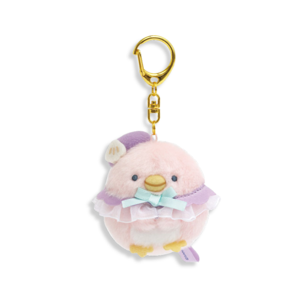 Sumikko Gurashi Pink Penguin Hina Plush Keychain