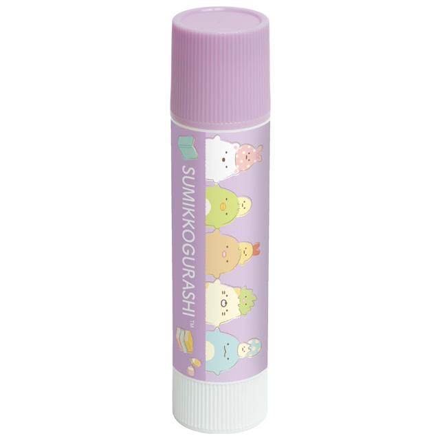 Sumikko Gurashi Purple Body Blue Glue Stick