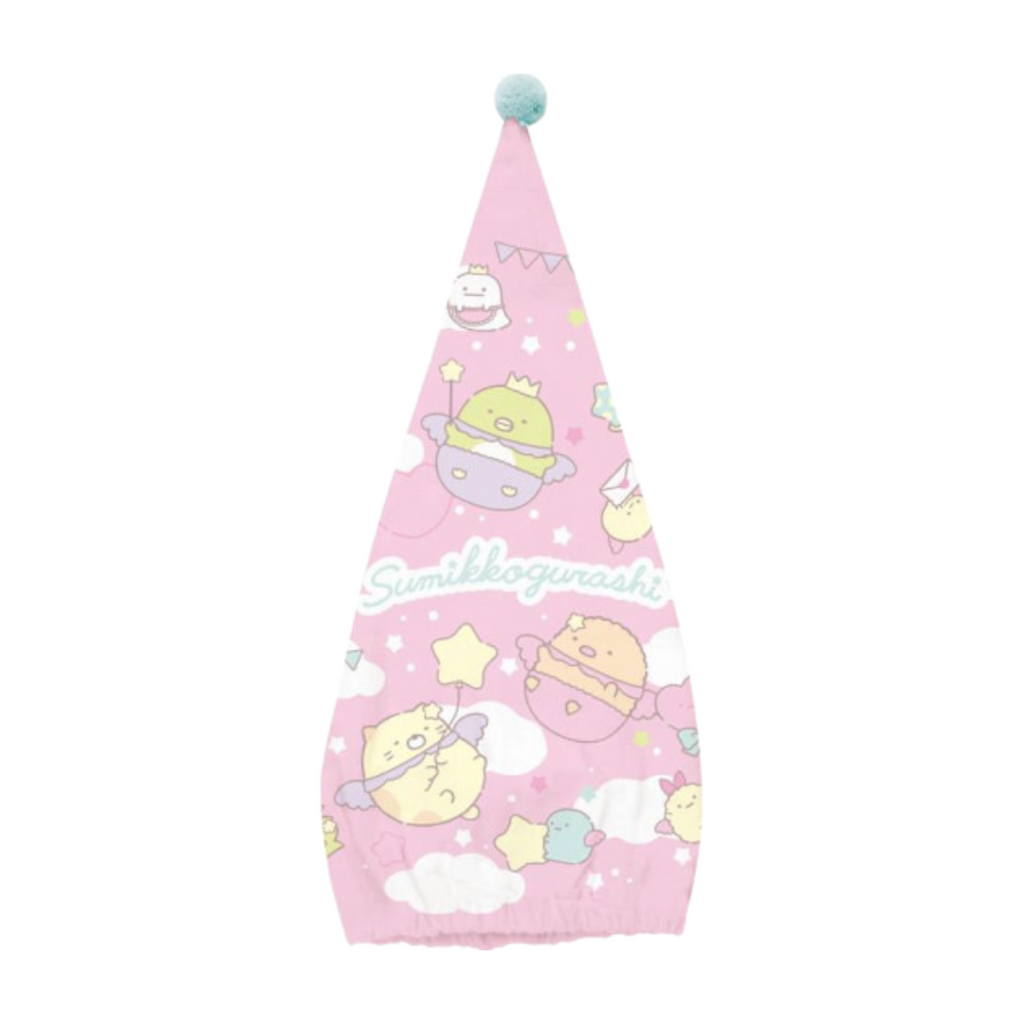 Sumikko Gurashi Rainbow Castle Hair Cap Towel