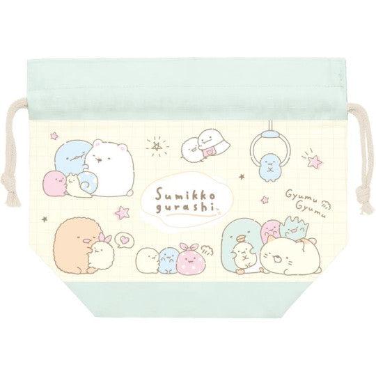 Sumikko Gurashi Squishy Drawstring Bag