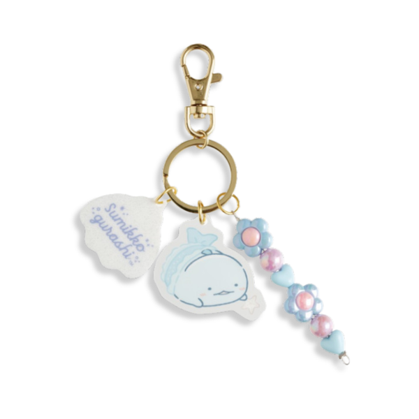 Sumikko Gurashi Tokage Acrylic 3 Charm Keychain 