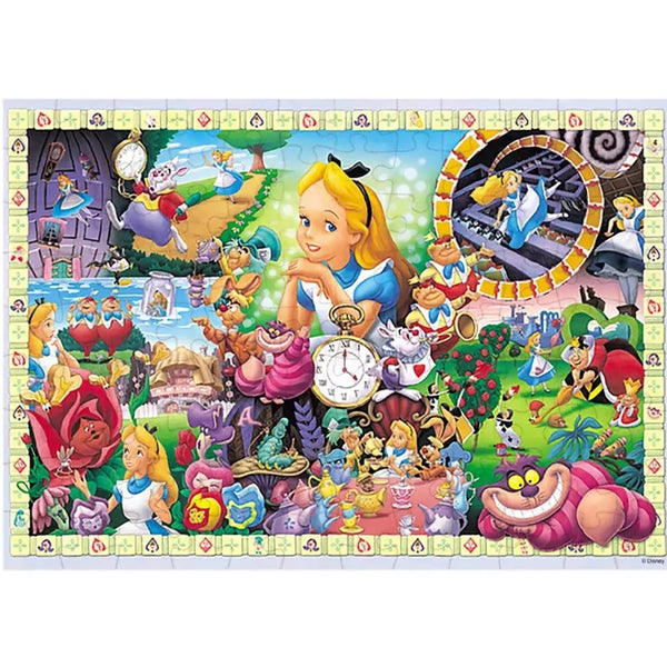 Tenyo Disney Alice In Wonderland Jigsaw Puzzle 108pcs