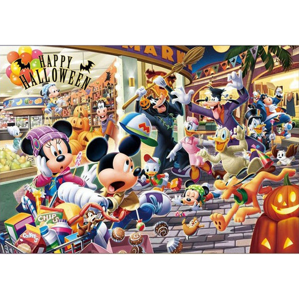 Tenyo Disney Mickey Mouse & Friends Halloween Party Jigsaw Puzzle 108pcs