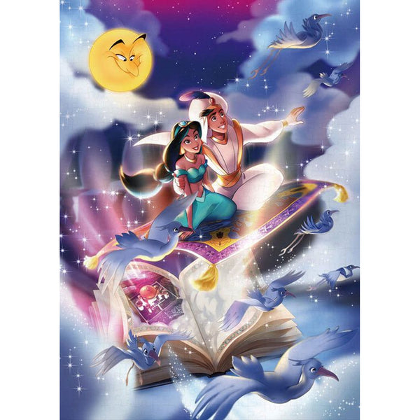 Tenyo Disney Princess Jasmine and Aladdin Jigsaw Puzzle 500pcs