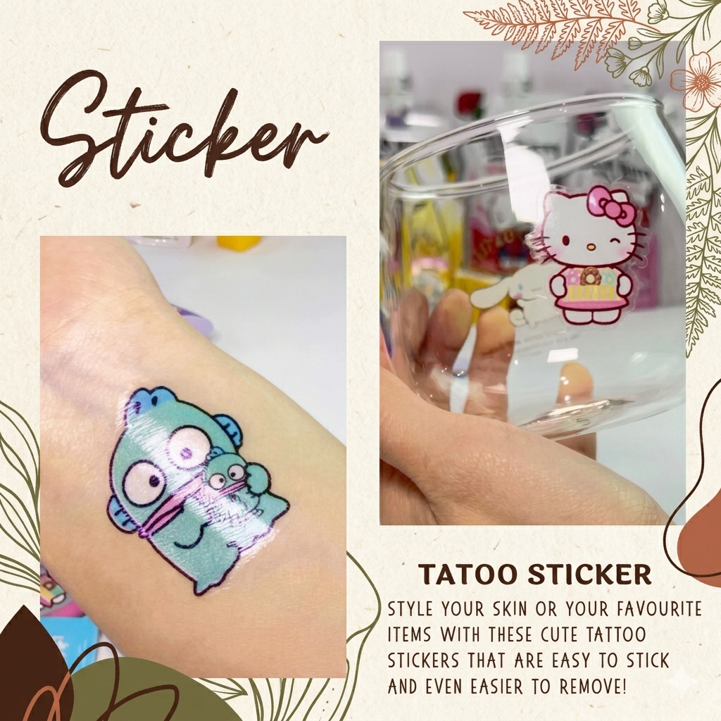 
Twinkle Glory Hello Kitty and Friends - Kuromi Grape Popping Candy with Tattoo Sticker
