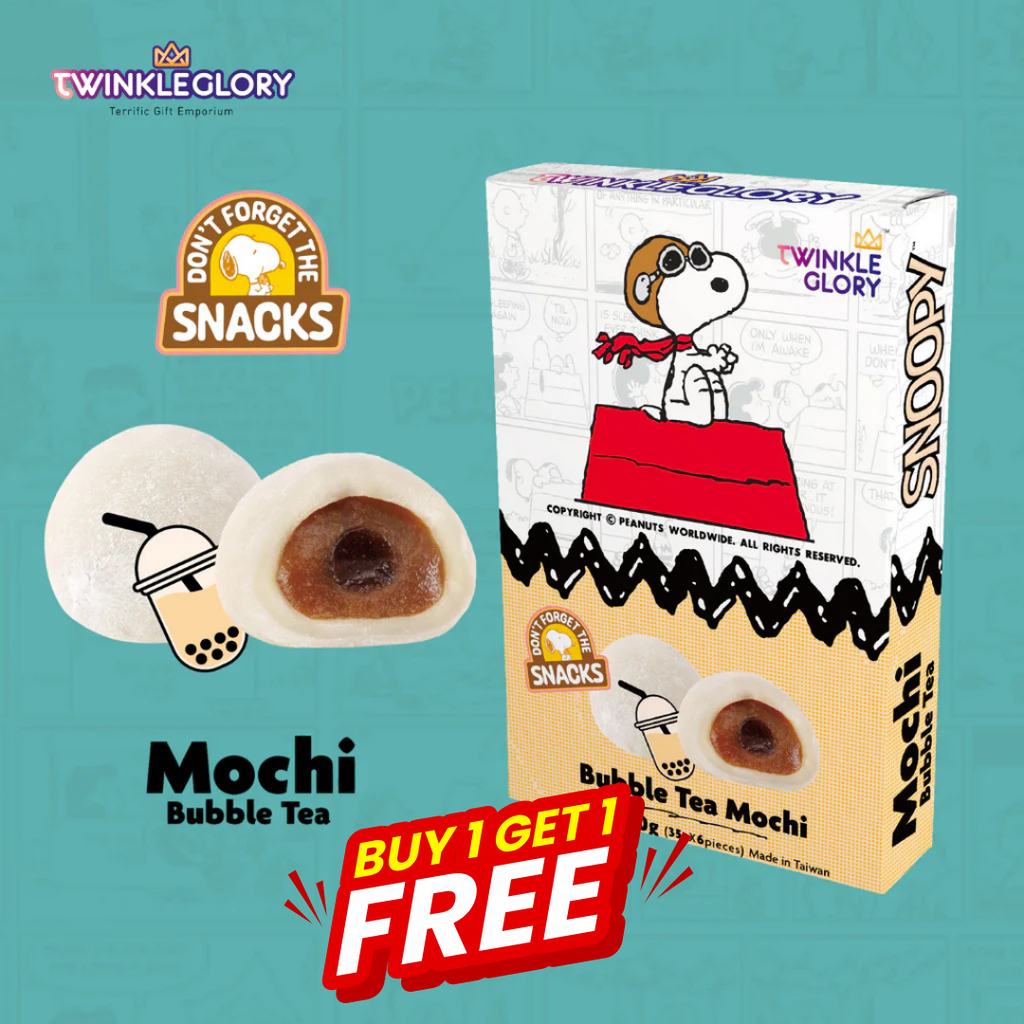 Twinkle Glory Peanuts Snoopy Assorted Mochi Buy 1 Get 1 Free