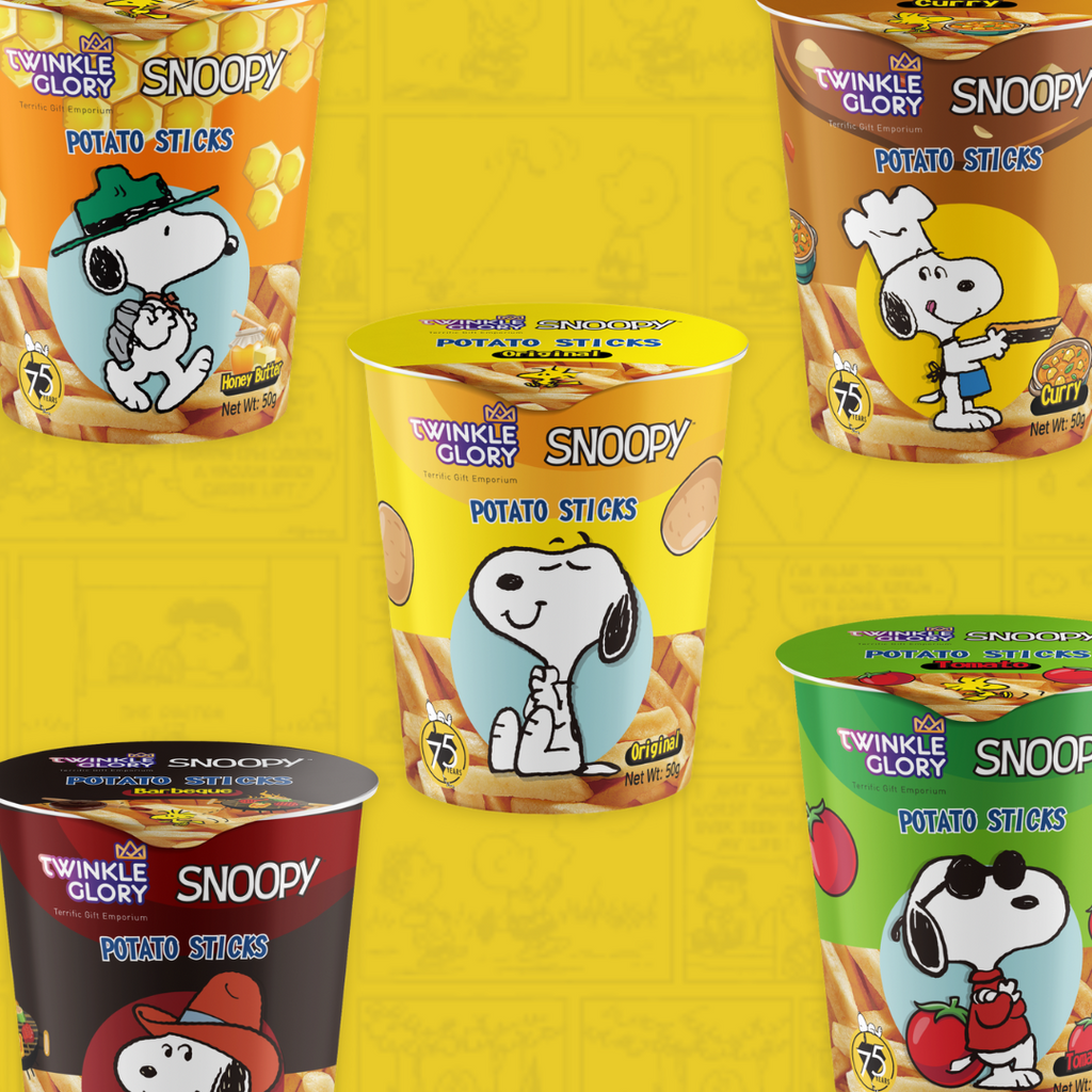 Twinkle Glory Peanuts Snoopy Potato Sticks