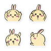 Chiikawa Usagi Petit Sticker Set of 4 - Twinkle Glory