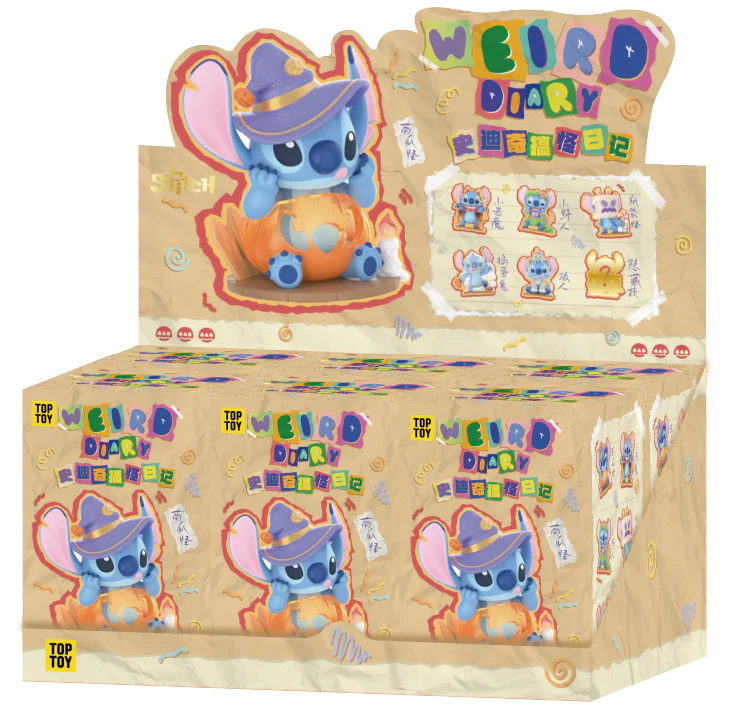 Disney Stitch's Weird Diary Series Figures Blind Box - Twinkle Glory