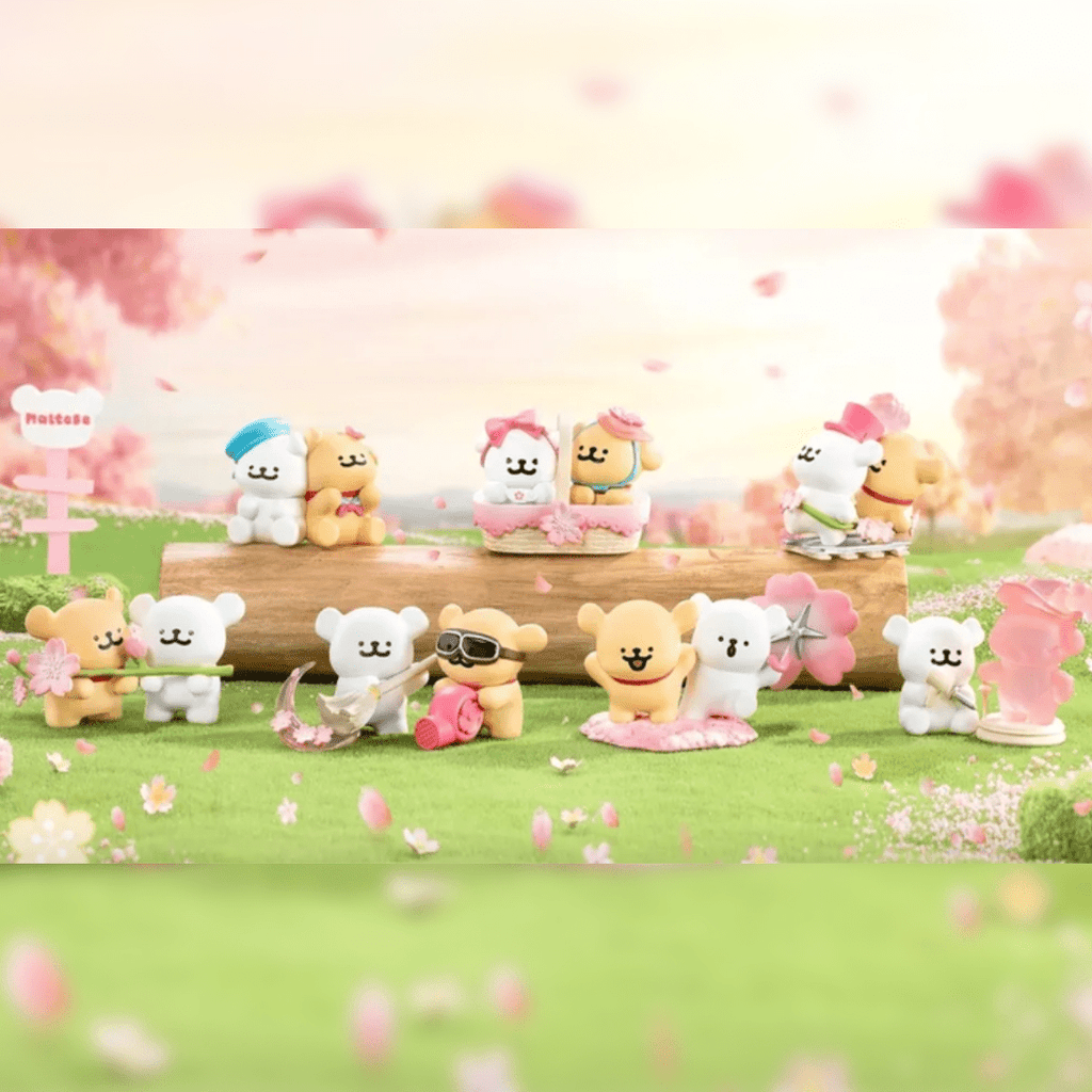 Funism Maltese Puppy Cherry Blossoms Series Blind Box - Twinkle Glory