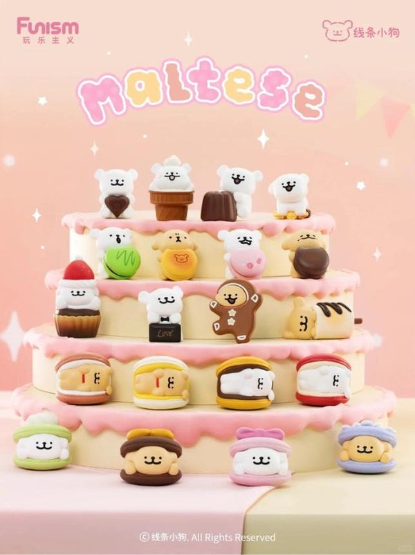 Funism Maltese Puppy Sweet Box Series Puppy Face - Twinkle Glory